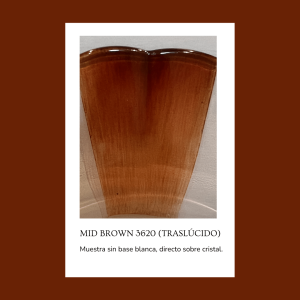 Pigmento para vidrio/cristal Mid Brown 3620 (Traslúcido) 5 gr.