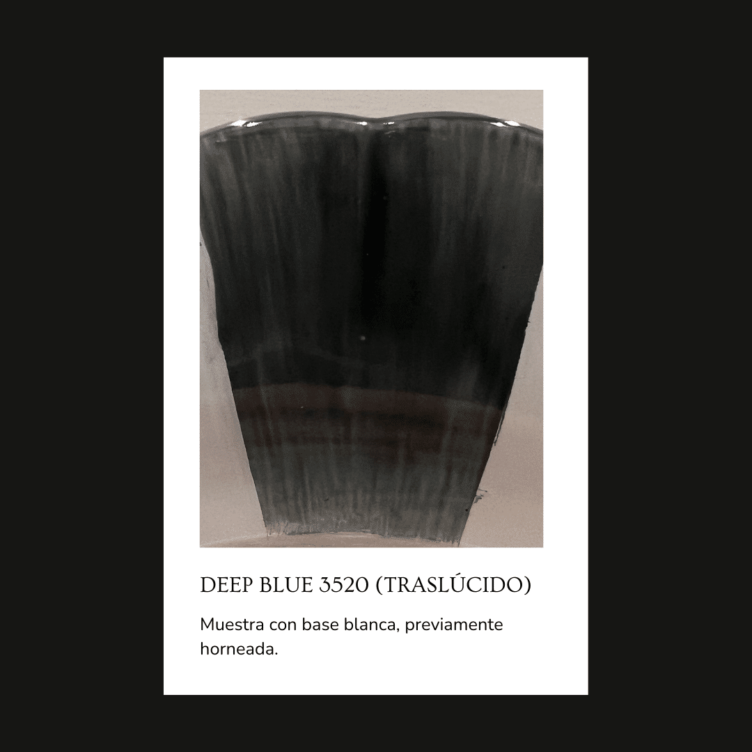 Pigmento para vidrio/cristal Deep Blue 3520 (Traslúcido) 5 gr. - Image 2