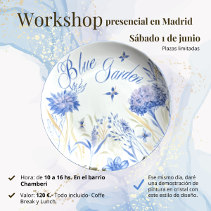 Workshop presencial en Madrid - Blue Garden