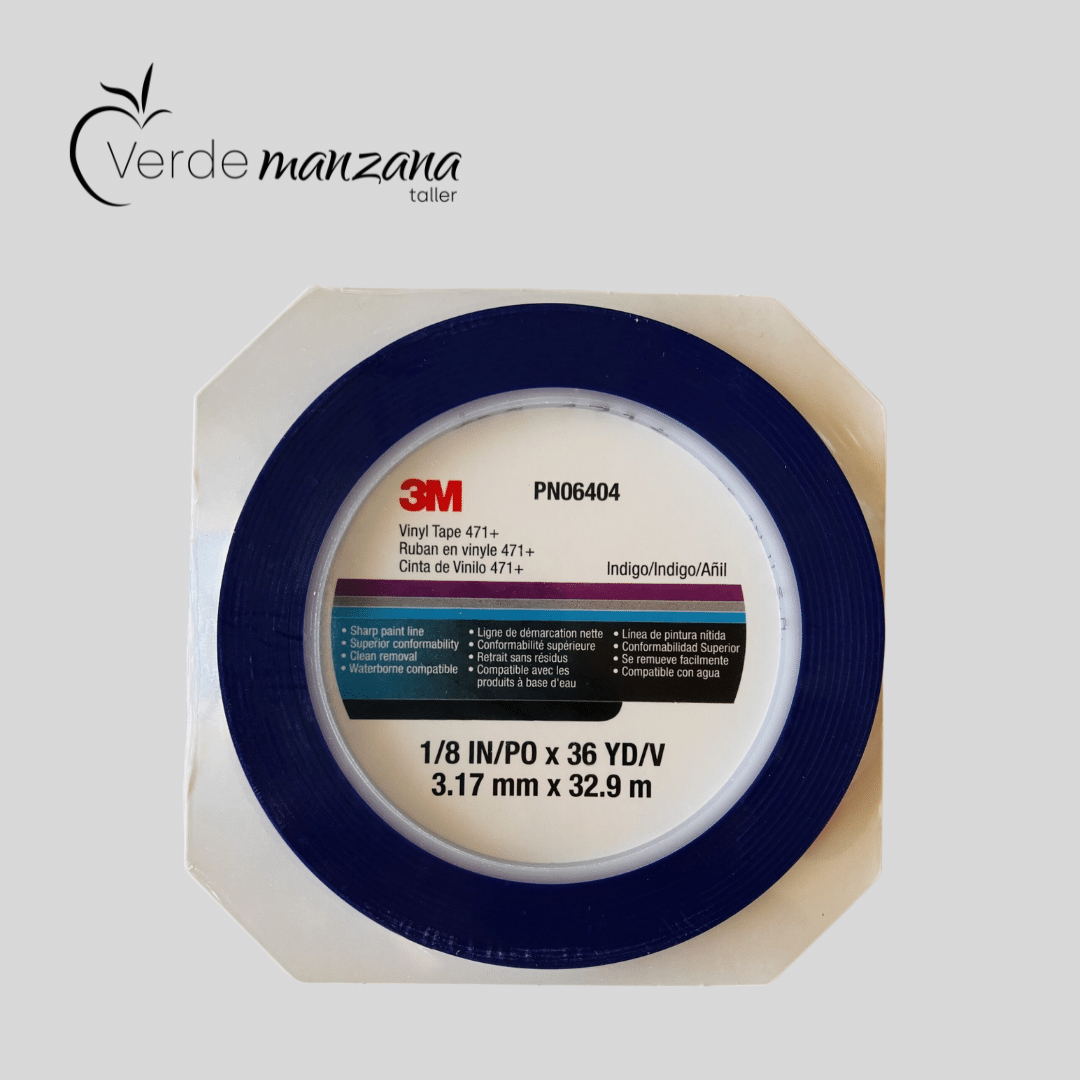 Cinta flexible para porcelana 3M (3.17mm x 32.9 m)