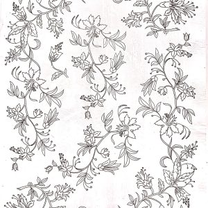 Calca Vitrificable para Porcelana 23x33cm, Diseño Número 180