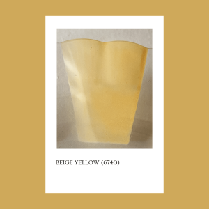 Pigmento para vidrio/cristal Beige Yellow 6740 (Opaque) 5 gr.