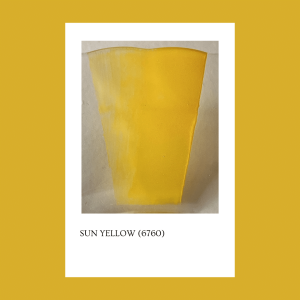 Pigmento para vidrio/cristal Sun Yellow 6760 (Opaque) 5 gr.