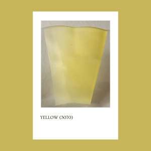 Pigmento para vidrio/cristal Yellow 3070 (Opaque) 5 gr.